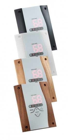 Regulace, řídící jednotka SENTIOTEC wave.com4 FinSet 1, černá, osikové čidlo